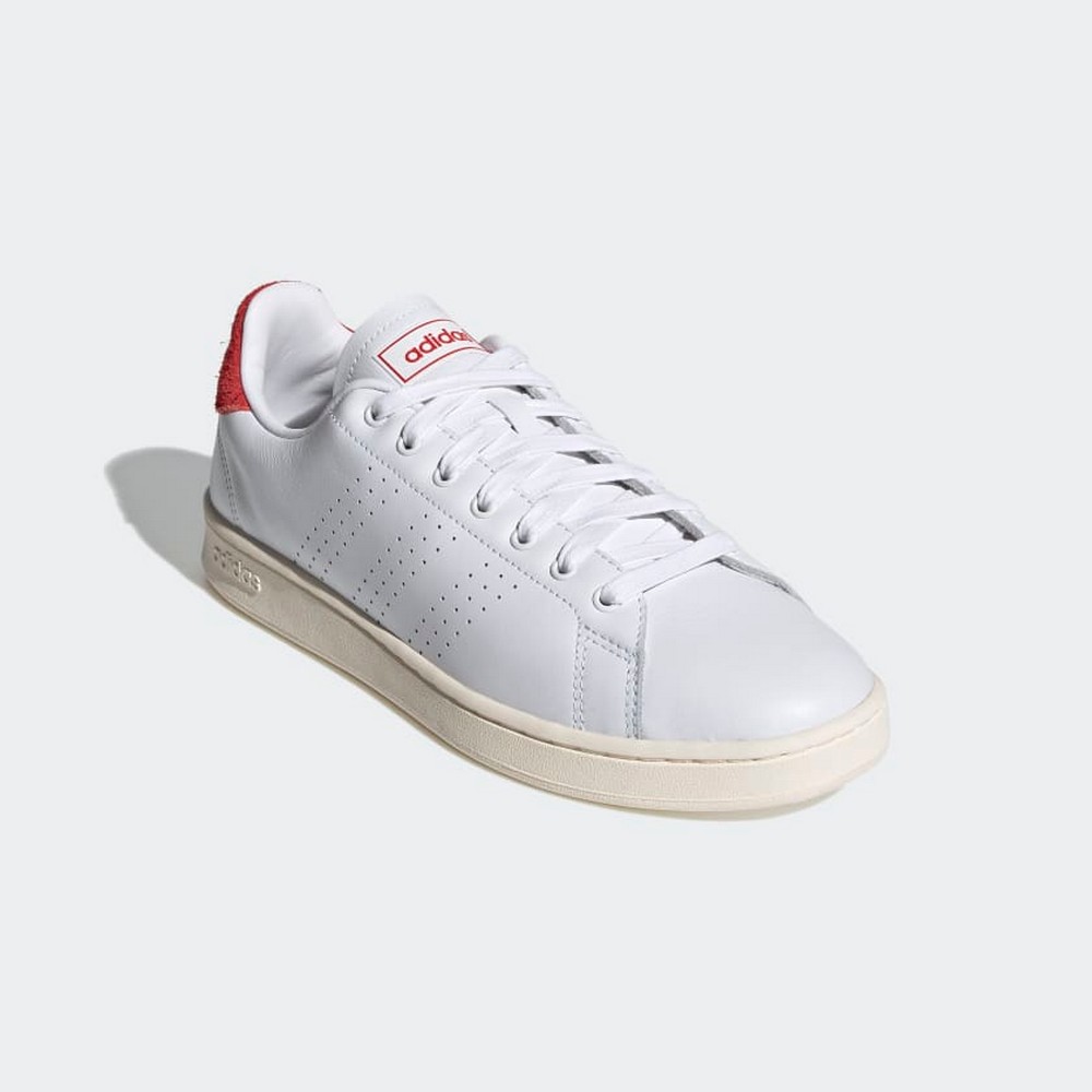 Кроссовки Adidas Originals Advantage / Мужской / 40.5 / Белый/Красный photo 2